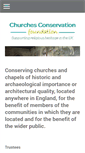 Mobile Screenshot of churchesconservation.org